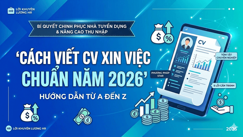 Cách Viết CV Xin Việc Chuẩn Năm 2026 — Hướng Dẫn Từ A Đến Z