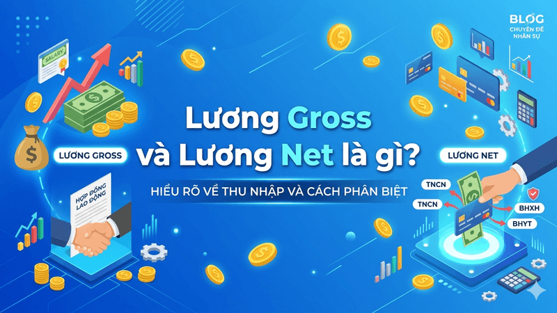 Lương Gross và Lương Net là gì? Công Thức Tính Chuẩn Nhất 2026